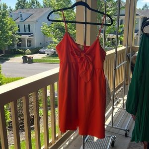 Judith March Orange Dress